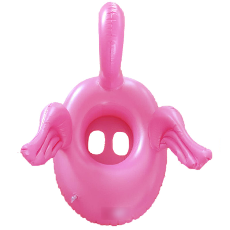 Aufblasbare Flamingo Boat Pool Float für Kinder