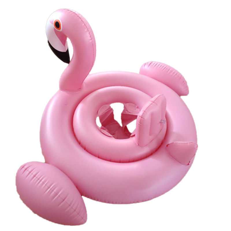 Baby aufblasbare Flamingo Sitz Pool Float