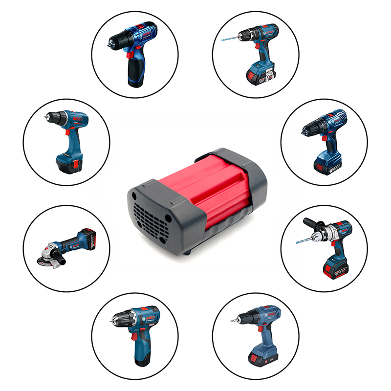 Li-Ion 36V 3000mAh Ersatzbatterien für Bosch BAT810, BAT836, BAT840