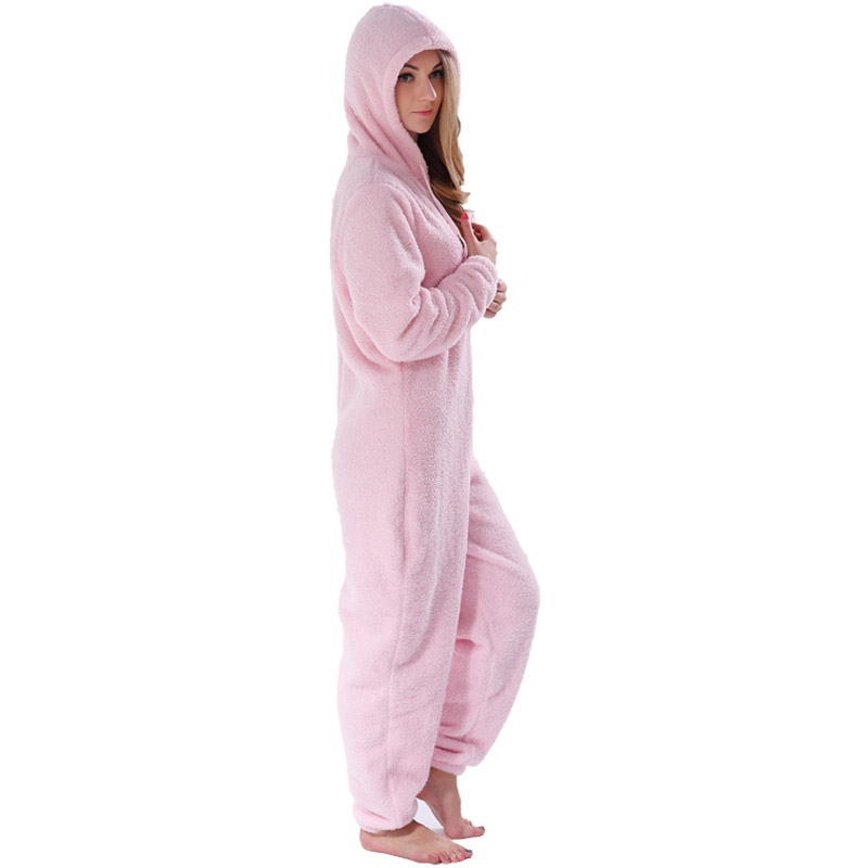 Erwachsene Onesie Pink Pyjama Sets