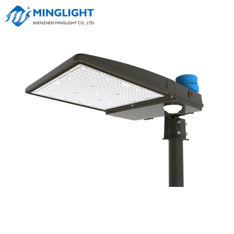 ETL DLC Premium 300W LED Parkplatz Schuhkarton Licht Dämmerung bis Morgendämmerung Mastlicht