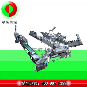 Produktionslinie für große Pommes Frites