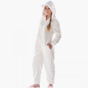 Frauen Erwachsene Onesie Pyjamas Mit Kapuze Mit Tierohren
