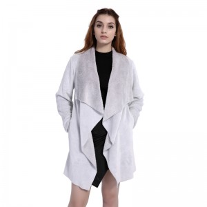 Erwachsene Flanell Fleece Mäntel Frauen Fleece Cardigan Frauen Warme Jacken