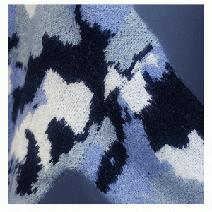 2019 Neue Herbst Winter Korean Style Lose Kontrastfarbe Sweater Shirt