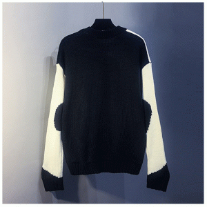 2019 New Winter Herbst Milchkuh Jacquard Dickes Garn Lose Pullover Sweater Shirt