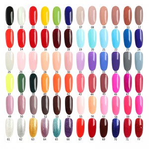 kamayi 72 färbt professionelles nagelfreies UV / LDE schnell trocknendes Nagellackgel