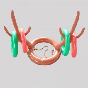 Aufblasbare Ast Ringwurfspiel Party Requisiten Zubehör