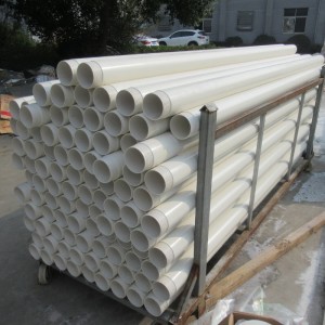 2 Zoll SCH40 Hart-PVC-Mantelrohr Kundenspezifisches Schlitzrohr