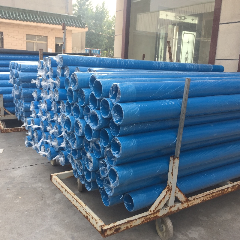 Hochdruck blaue Farbe PVC-Mantelrohr für Brunnenwasser