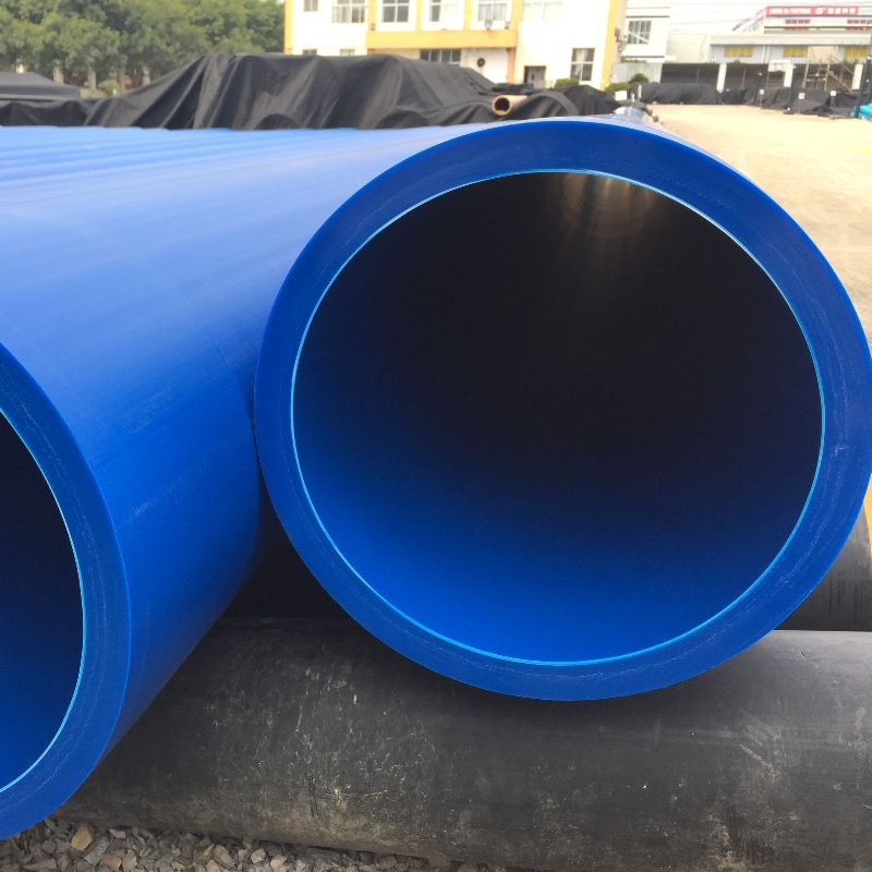 ISO Standard HDPE-Rohr in blauer Farbe für den srilankischen Markt