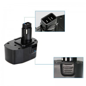 Ni-Mh 14.4V 2000mAh Ersatzakku für Akku-Bohrmaschine DC9091, DE9091, DE9038