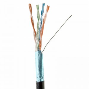 Ethernet-Kabel CAT5E Cable Shielded (FTP) Booted