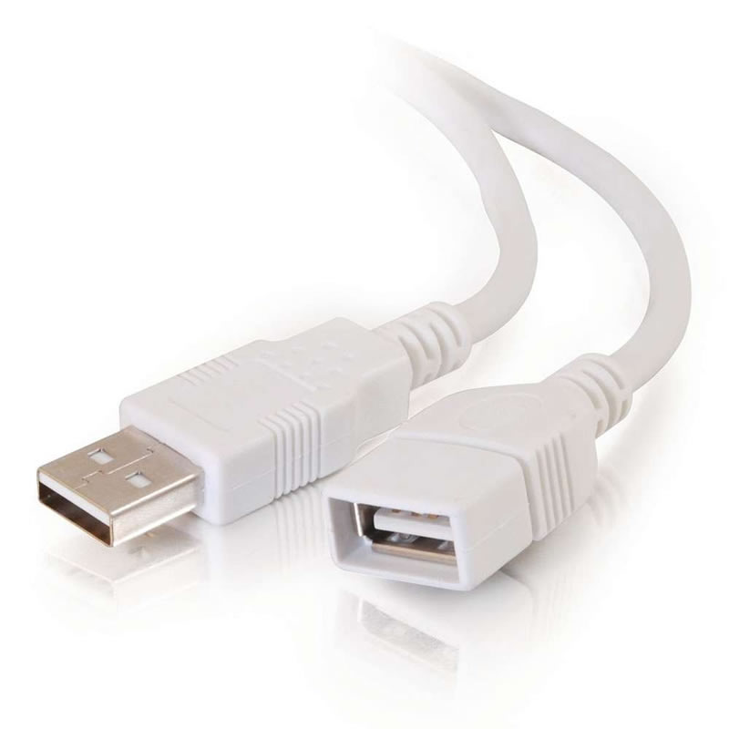 USB 2.0 A Stecker auf Buchse Verlängerungskabel