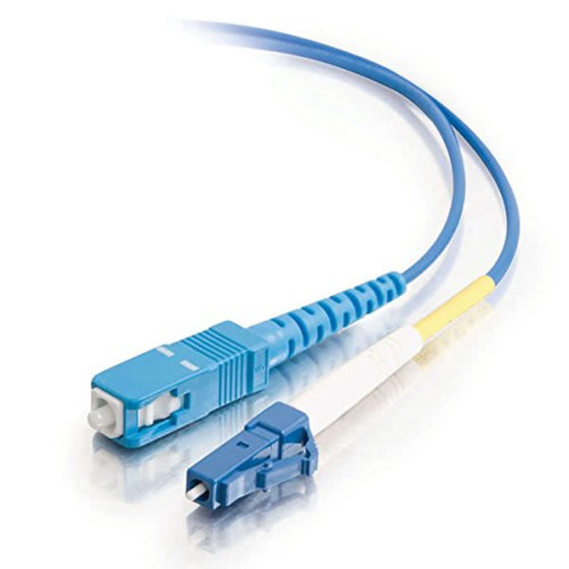 LC / SC Plenum-Rated 9/125 Simplex-Singlemode-Glasfaser-Patchkabel