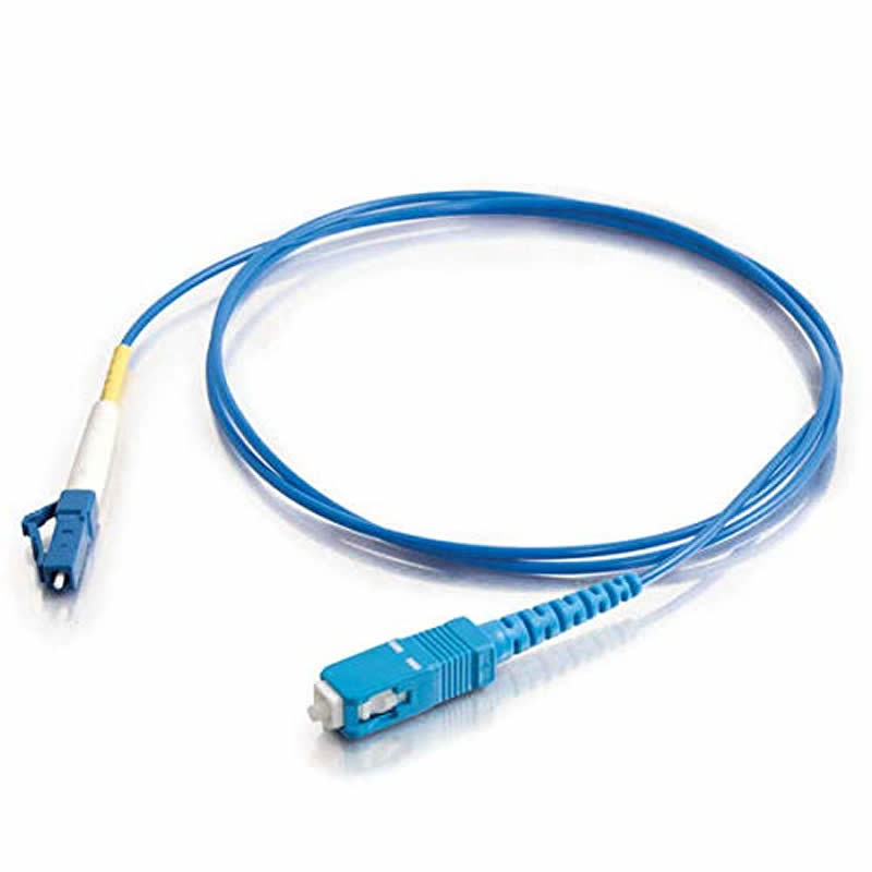 LC / SC Plenum-Rated 9/125 Simplex-Singlemode-Glasfaser-Patchkabel