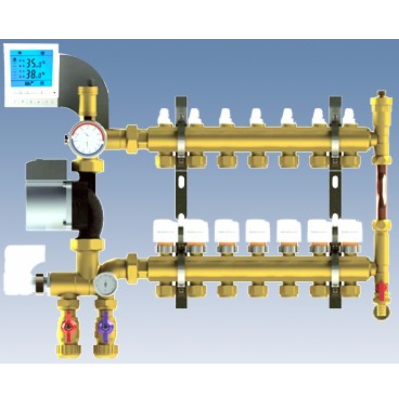 CDX20.1 ... Fußbodenheizung Wassermisch-Temperierzentrale