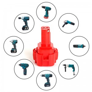 Ni-Mh 9.6V 3000mAh Ersatzakku für Makita 6909DW, 6909DWA a Drill