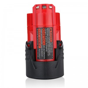 Für Milwaukee 48-11-2411 M12 12 V 3000 mAh Lithium-Ionen-Ersatzwerkzeug Akku