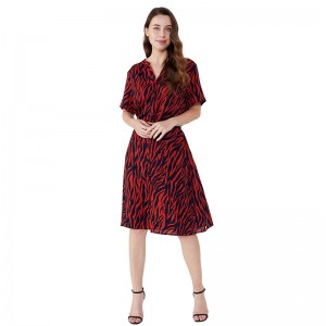 Prairie Chic Red Striped Club Damen Kleidung 2019 Kleider Damen Party