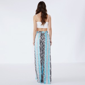 Hochwertige neueste Designs split vibration frauen harem baggy hose