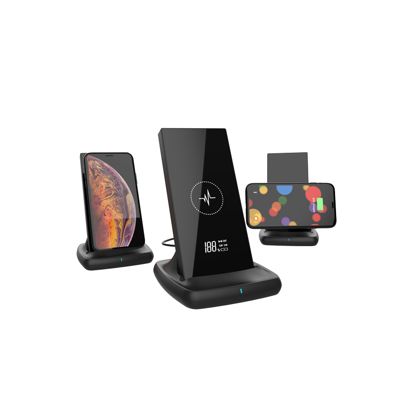 Shenzhen Kinpas 10000mAh Energienbank 2USB PORT + 10W drahtloses Ladegerät