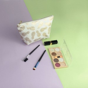 Twill 100% Ananasfaser heißer Verkauf Kosmetiktasche