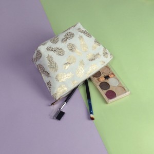 Twill 100% Ananasfaser heißer Verkauf Kosmetiktasche