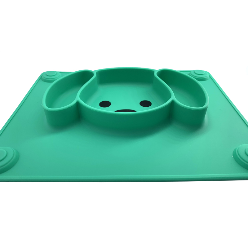 heiße Silikon Grip Dish Silikon Baby Tischset Saugplatte