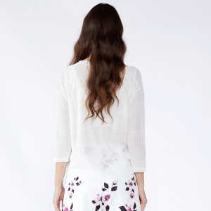 Frauen Weiß Koreanische Damen Zweiteiler Frauen Kleidung Langarm Blusen Tops