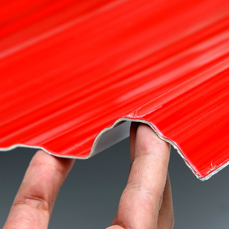 T920 Rot APVC UPVC Dachplatte Wellpappe Rostschutzplastikdachplatte