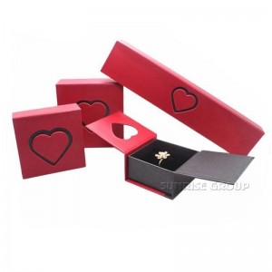 Magnetverschluss Schmuck Ring Halskette Geschenkpapier Box