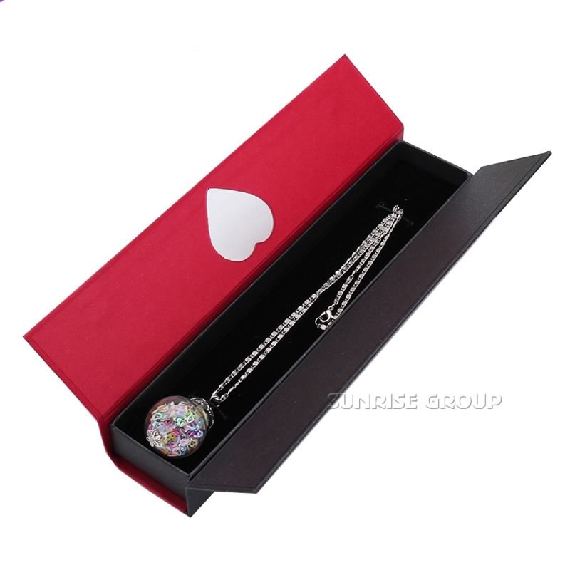 Magnetverschluss Schmuck Ring Halskette Geschenkpapier Box