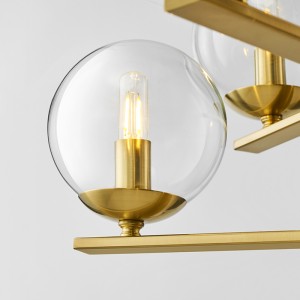 Moderne Kunst Design Wohnzimmer Mode Glaskugel Kronleuchter Km2131