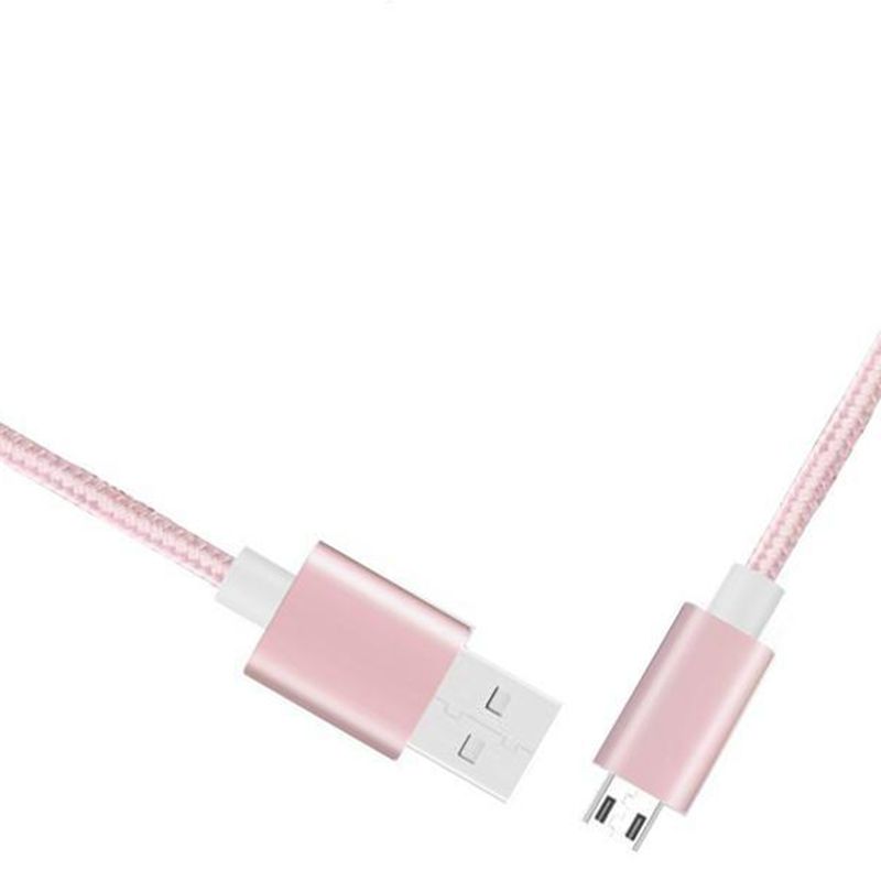Geflochtenes Nylon-Mikrokabel zum Laden über USB