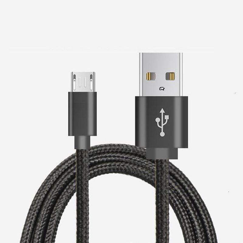 Micro zu USB Nylon geflochtenes Datenkabel