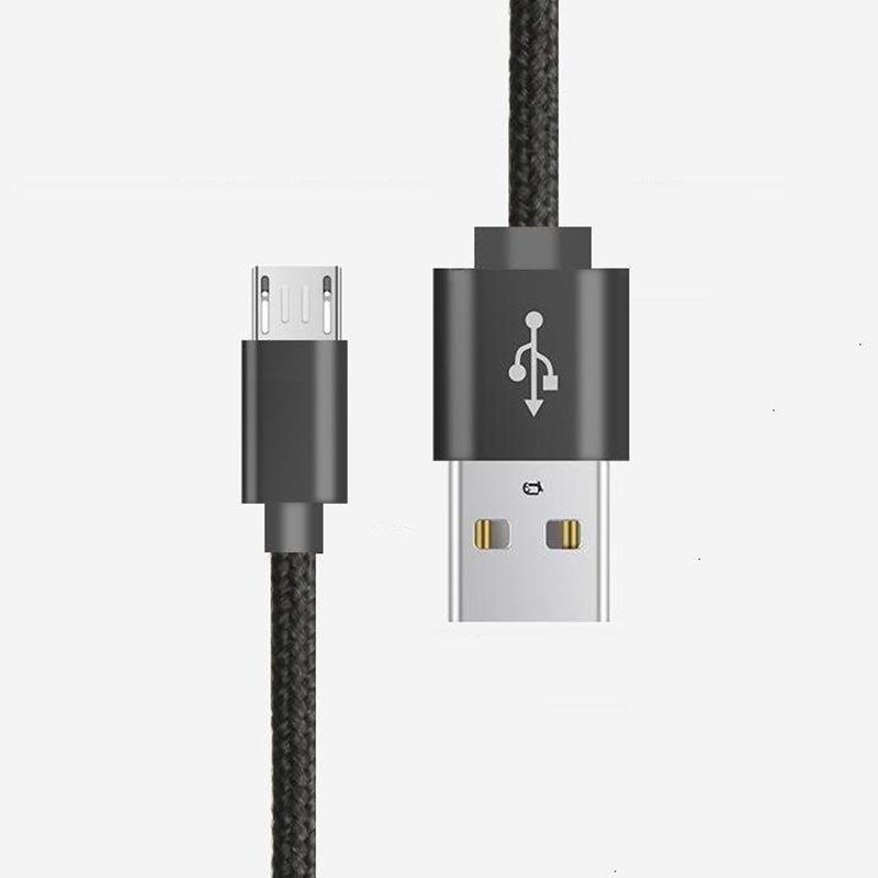 Micro zu USB Nylon geflochtenes Datenkabel