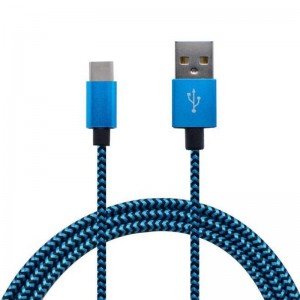 Datenkabel Typ C auf USB Nylon