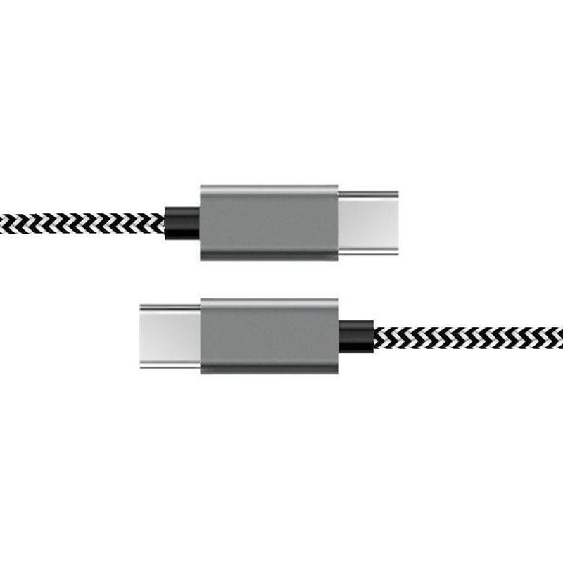 Datenkabel Typ C bis Typ C mit Nylon-Briade