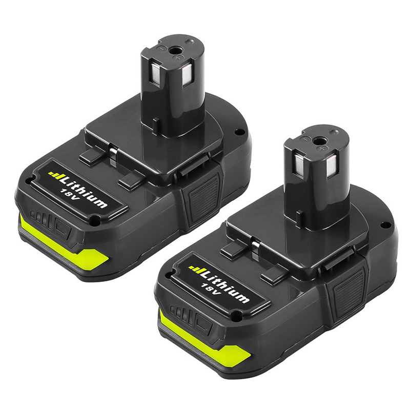 Für Ryobi P102, P103, P104 2000 mAh 18 V Li-Ionen-Ersatz-Bohrmaschinenbatterien