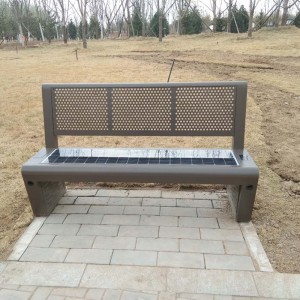 2019 New Style Smart Gartenmöbel Sitzbank für Park