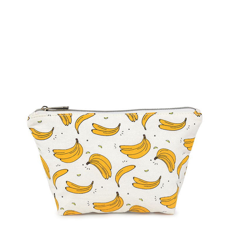 Twill 100% Bananenfaser Kosmetiktasche