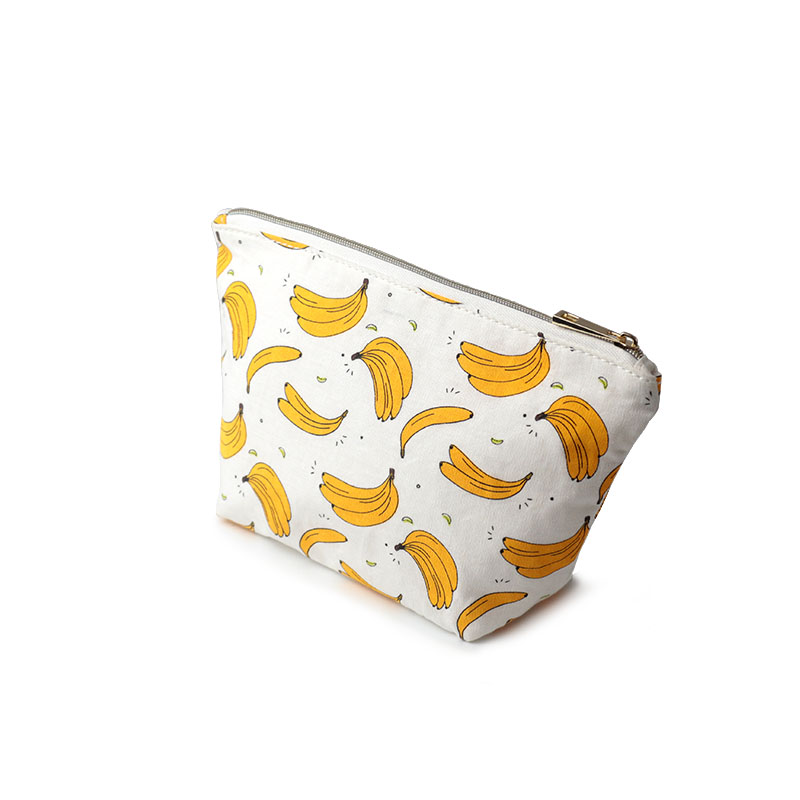 Twill 100% Bananenfaser Kosmetiktasche