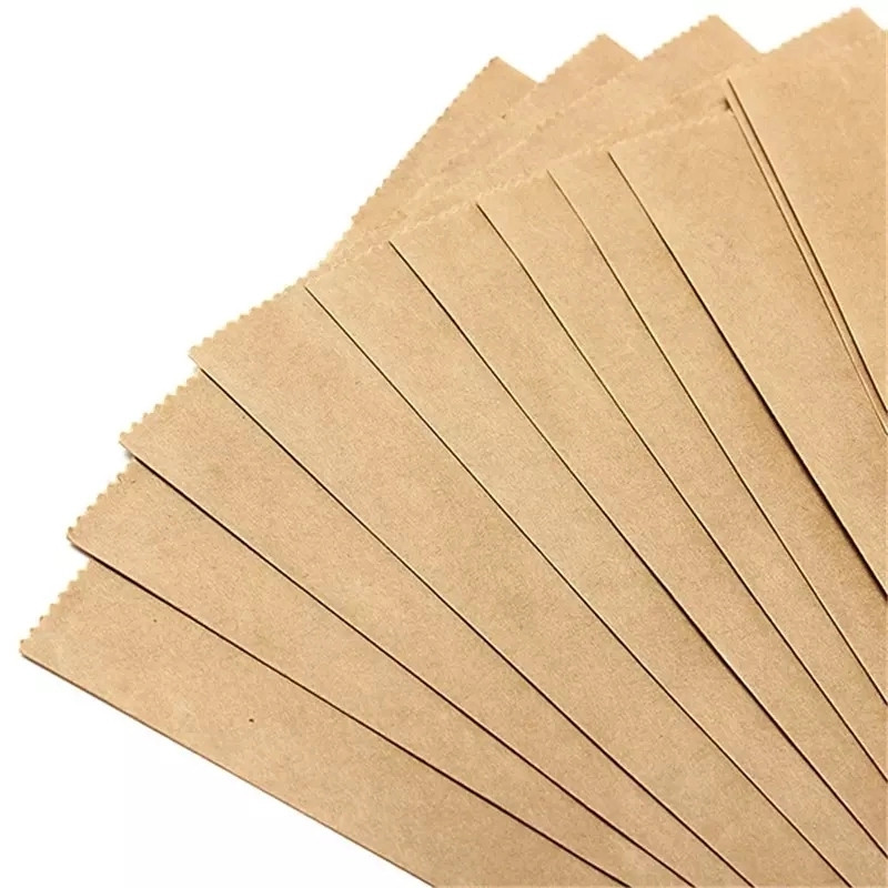 Beutel Papier Lebensmittel Papiertüte braun recycelt Luxuseinkauf Supermarkt Tasche Papier