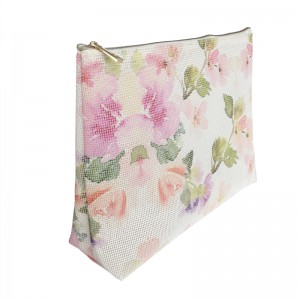 Beliebte und fasion PVC mesh kosmetiktasche