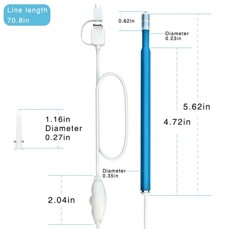 3 in1 Ohrreinigungsendoskop