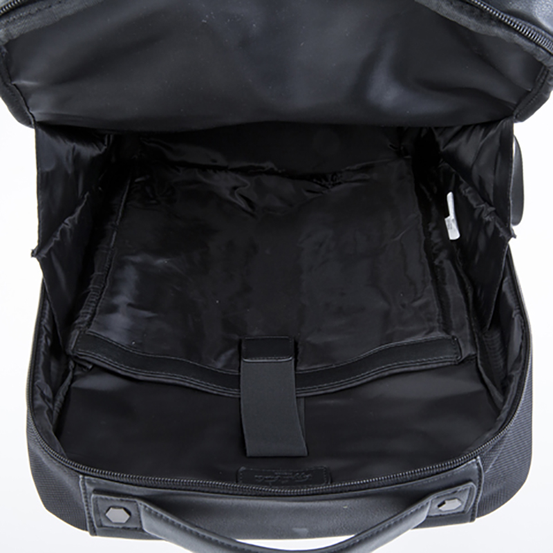18SA-6975M Nylon mit wasserdichtem PU-Reise-Laptop-Rucksack, hochwertiger EVA-Rückenstütze mit Unterstützung für Gepäckzubehör