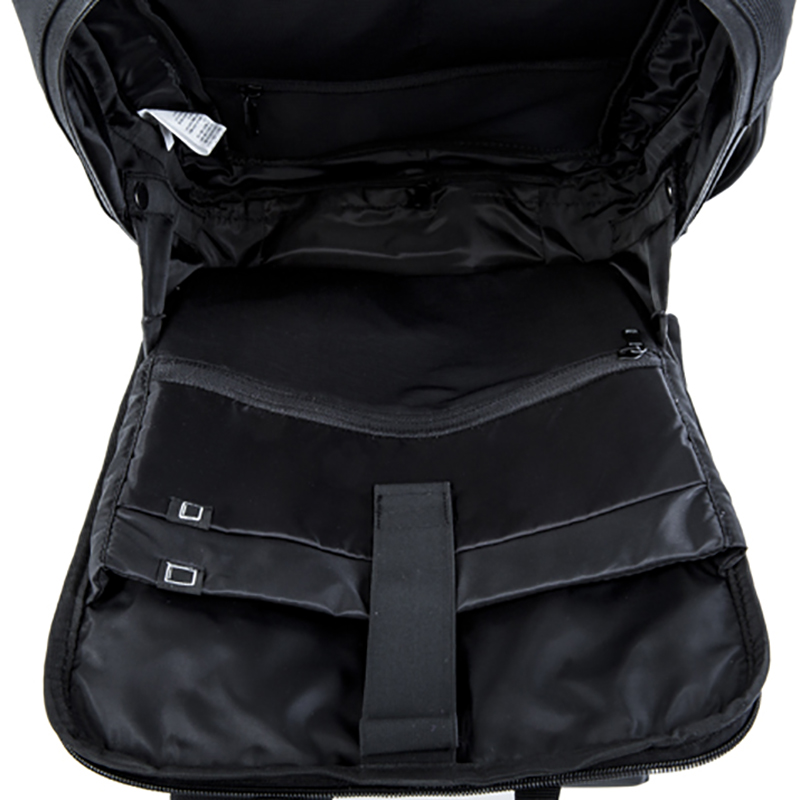 18SA-6977M wasserdichte PU mit Nylon Top-Qualität Mode schlanke Business-Tasche Diebstahl Laptop-Rucksack