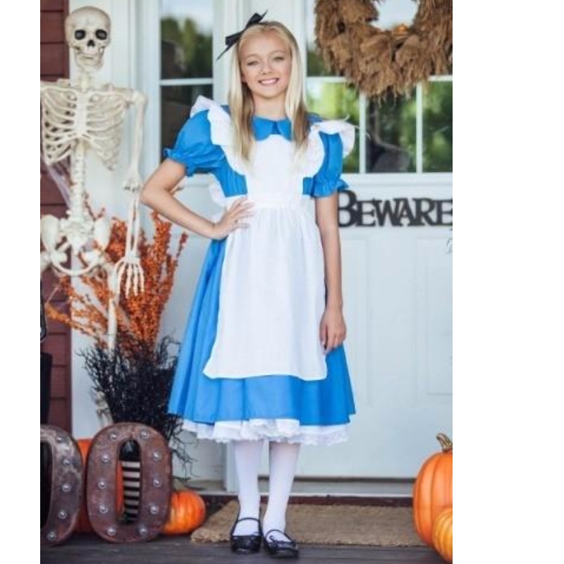 Feiertags- / Karnevals-Jugendliche-Halloween-Kostüm-Kind Deluxe Alice Dresses