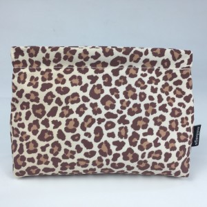 Leopard, der RPET materielle Kosmetiktasche malt